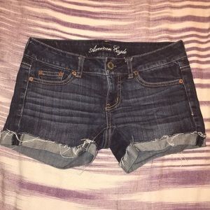 Midi Denim Shorts